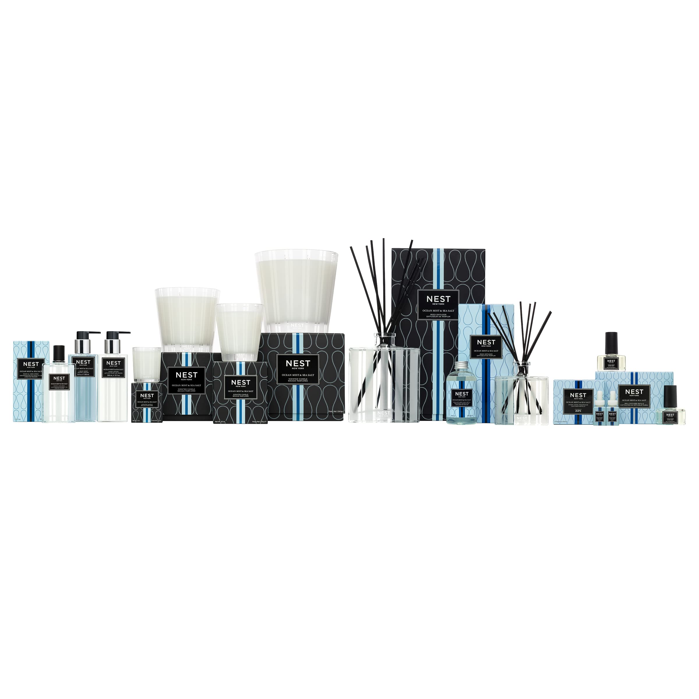 Foto 7 pulgar | Frascos De Recarga Para Difusor De Pared Nest New York Ocean Mist & Sea Salt - Venta Internacional.