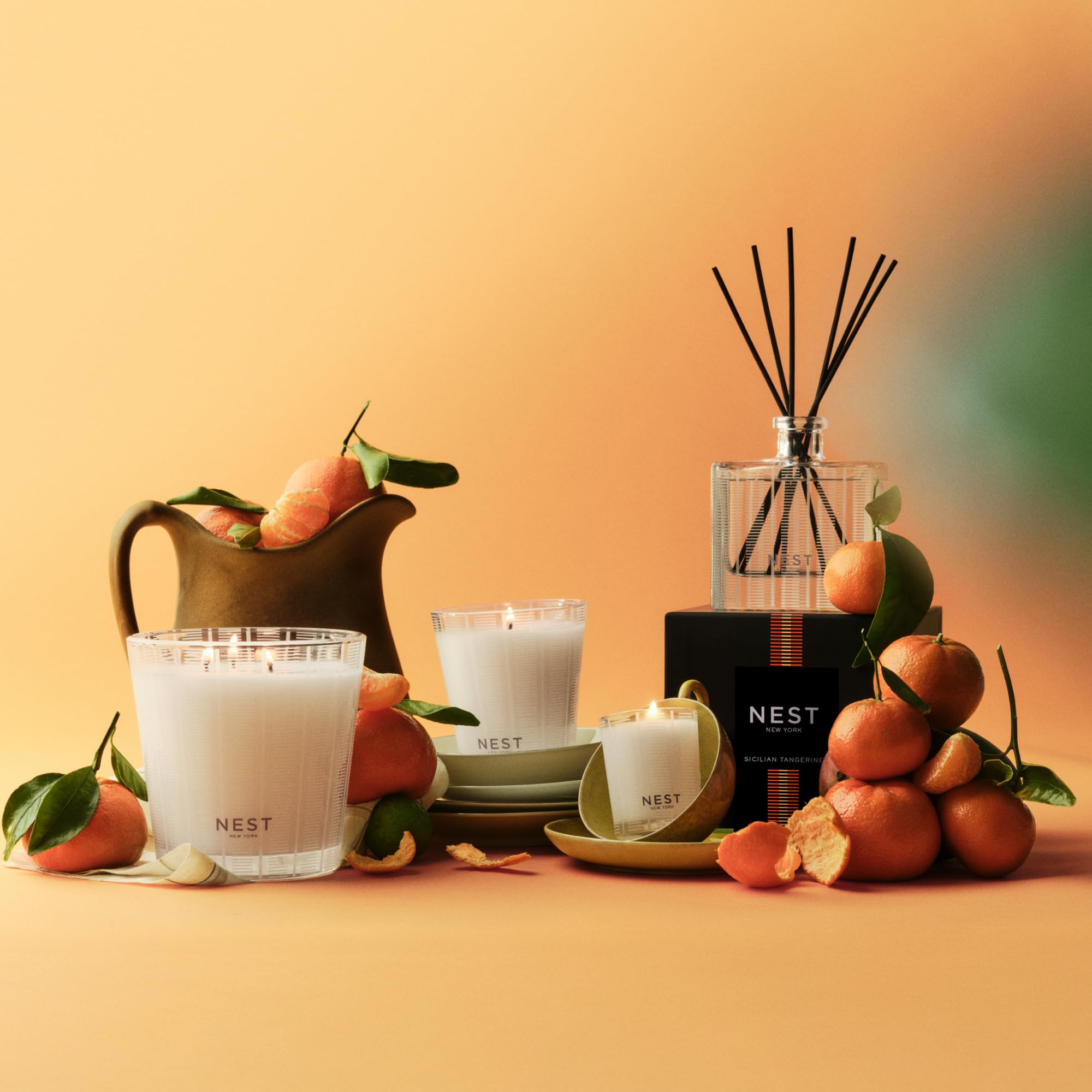 Foto 6 pulgar | Reed Diffuser Nest New York Sicilian Tangerine 175 Ml Con Varillas - Venta Internacional.