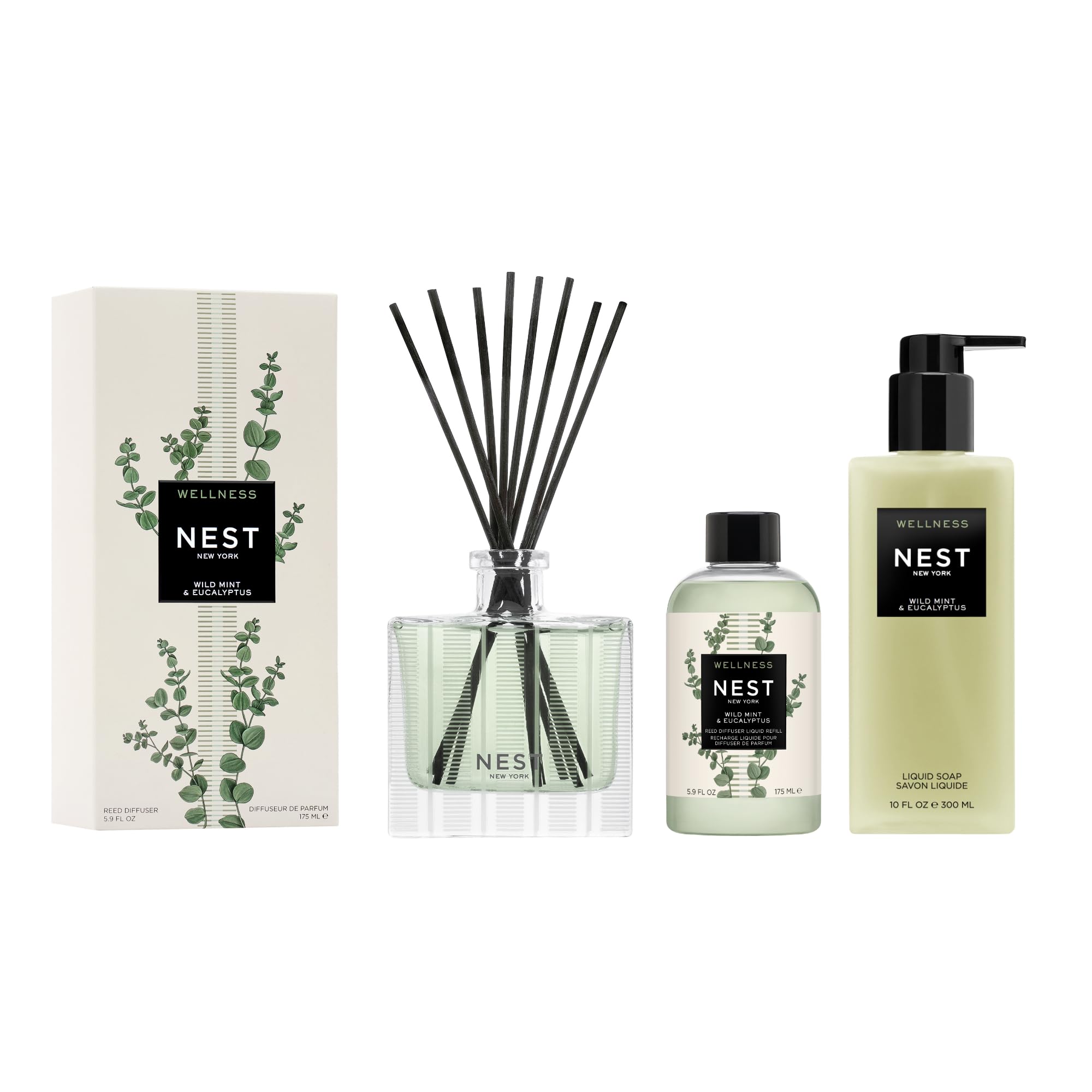 Foto 1 | Paquete Difusor Reed Nest New York Wild Mint & Eucalyptus - Venta Internacional.