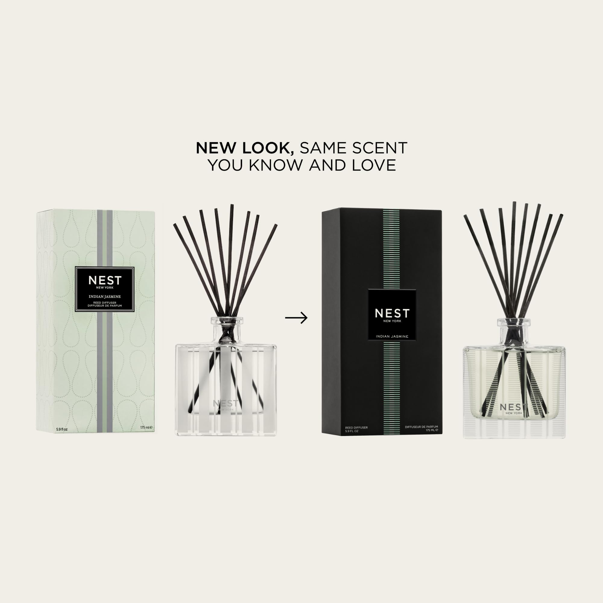 Foto 3 pulgar | Difusor Reed Nest New York Indian Jasmine 175 Ml Con Barras - Venta Internacional.
