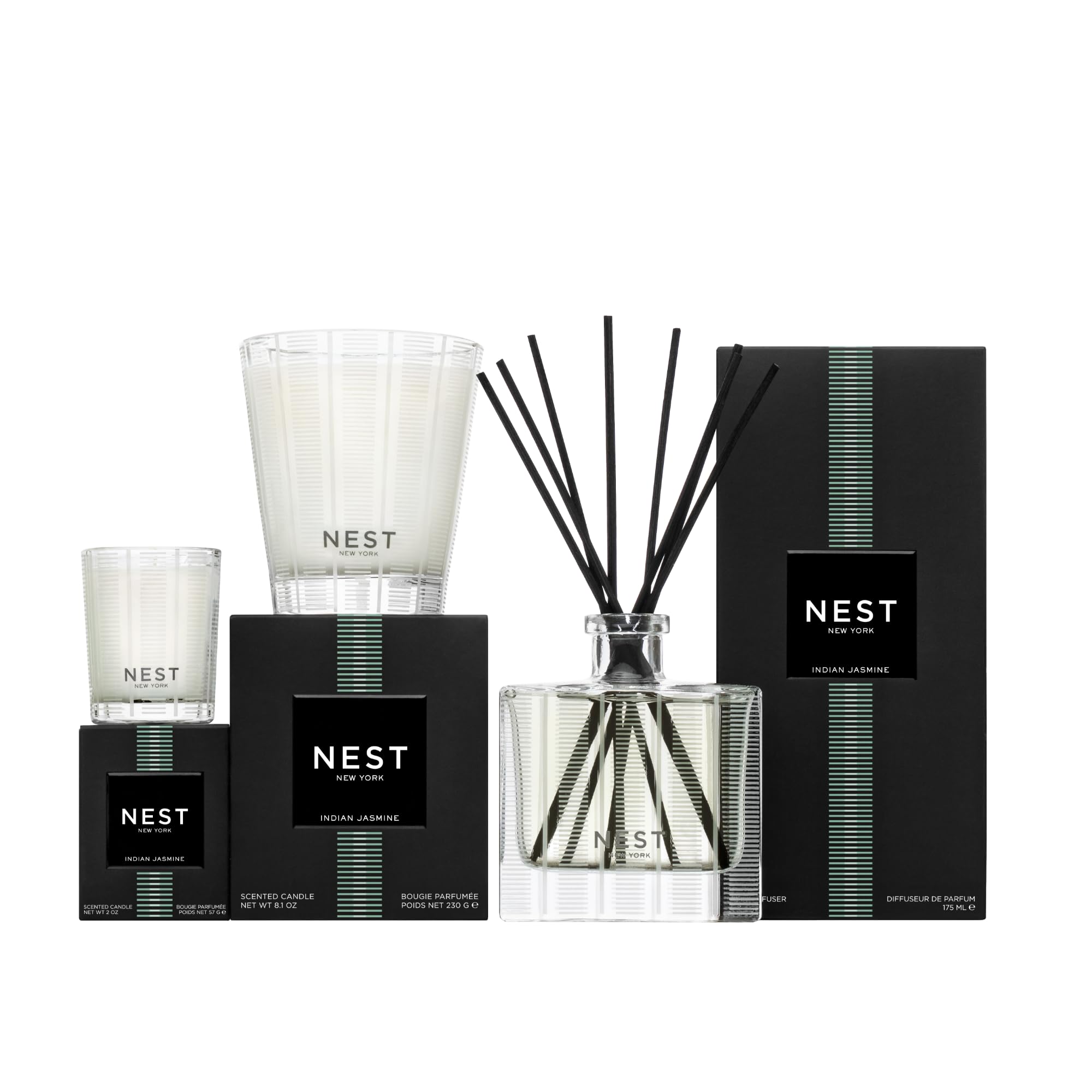 Foto 6 pulgar | Difusor Reed Nest New York Indian Jasmine 175 Ml Con Barras - Venta Internacional.