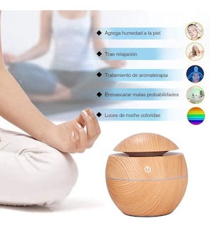 Foto 2 | Humidificador de Aromaterapia con Luces Led