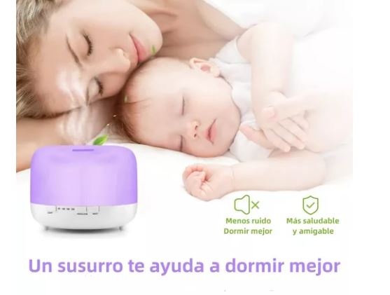 Foto 3 pulgar | Humidificador De 500ml Con Aceites Esenciale