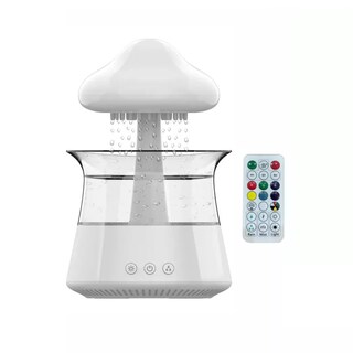 Foto 1 | Difusores De Aromas Humidificador De Nube De Lluvia 7 Colores Eo Safe Imports Esi-13616 Blanco