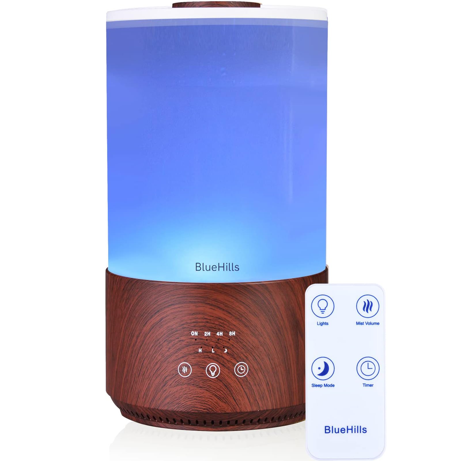 Foto 1 | Difusor De Aceites Esenciales Bluehills Premium De 4 Litros Con Tanque De 4000 Ml - Venta Internacional.
