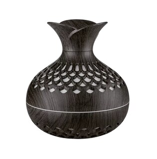 Foto 1 | Humidificador Difusor Lámpara Colorida Negro Dark Wood Grain