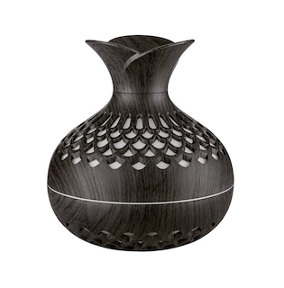 Foto 1 | Humidificador Difusor Lámpara Colorida Negro Dark Wood Grain