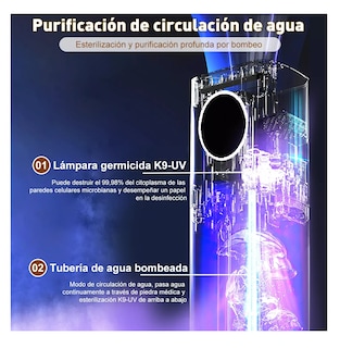 Foto 5 | Humidificador Difusor Aromaterapia Aire 8l Blanco 110v Blanco