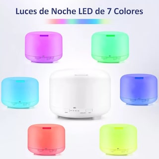 Foto 2 | Humidificador Difusor Ultrasónico Aromaterapia Luz Led Eo Safe Imports Esi-9585 Multicolor