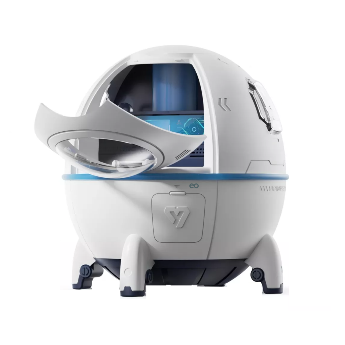Foto 2 pulgar | Humidificador Difusor Con Luces Led Eo Safe Imports Esi-10600-1 Blanco