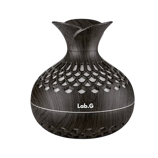 Foto 1 | Humidificador Difusor Lámpara Colorida Negro Dark Wood Grain
