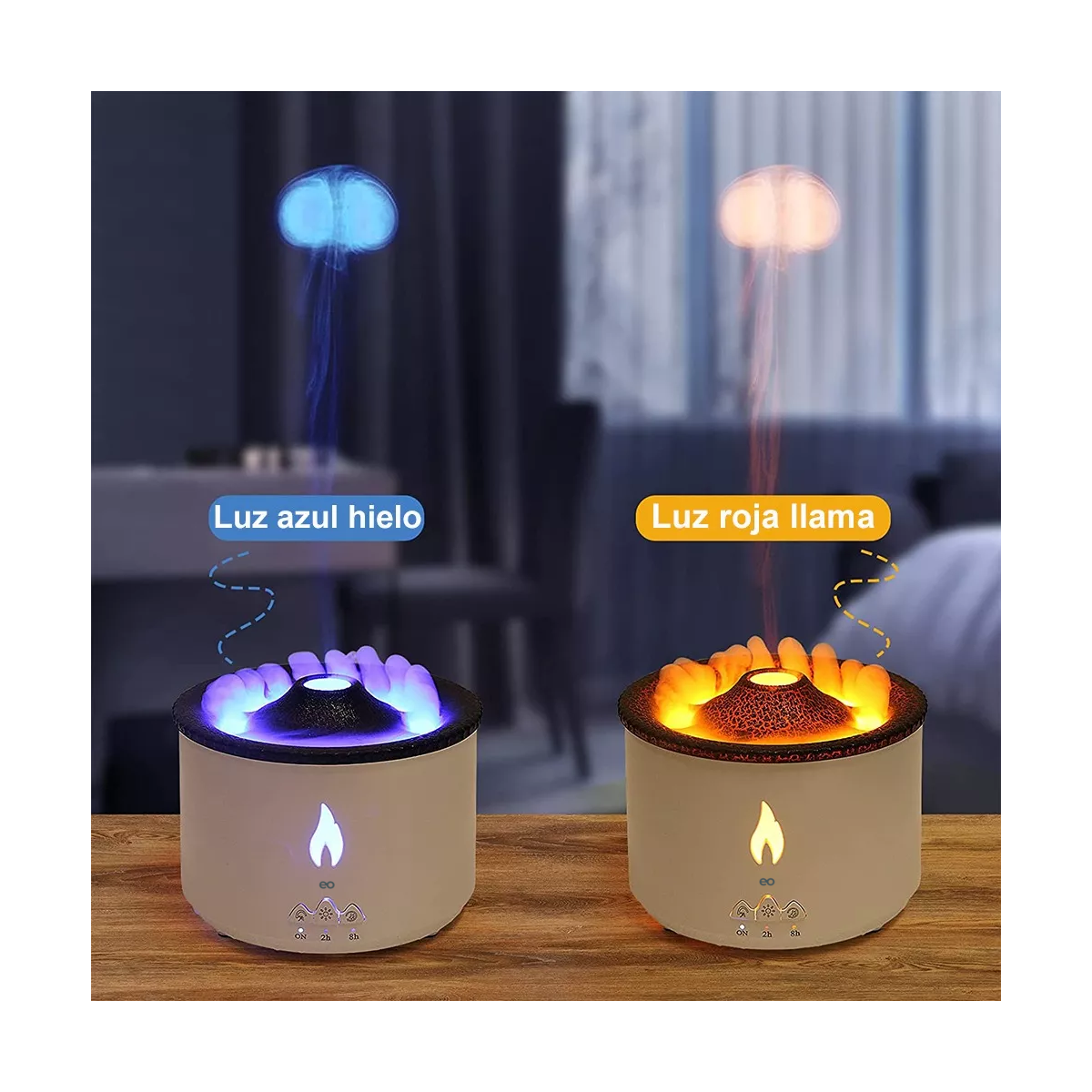 Foto 2 | Difusor De Aromas Humidificador Aromaterapia Eo Safe Imports Esi-10599-1 Blanco