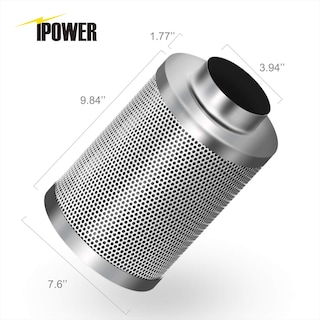 Foto 2 | Filtro De Aire Y Carbono Ipower De 4 Pulgadas Para Carpa De Cultivo De Plantas De Interior - Venta Internacional.