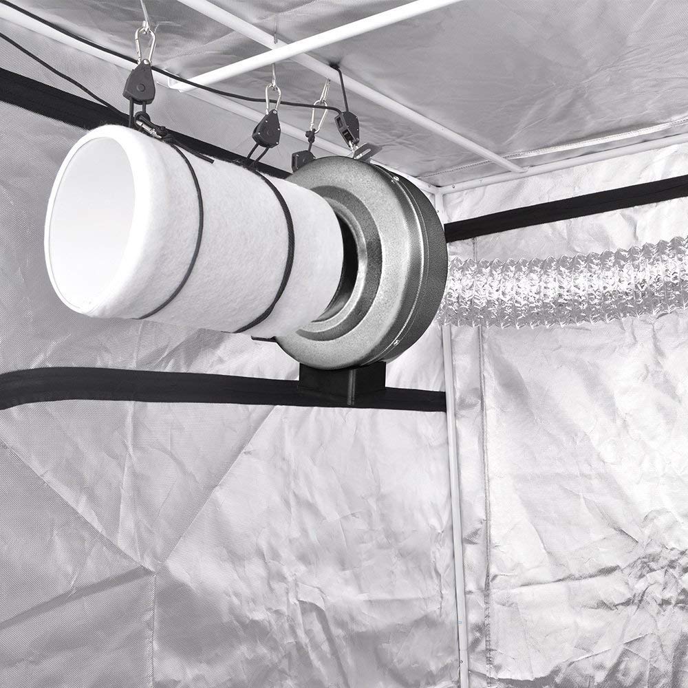 Foto 7 pulgar | Filtro De Aire Y Carbono Ipower De 4 Pulgadas Para Carpa De Cultivo De Plantas De Interior - Venta Internacional.