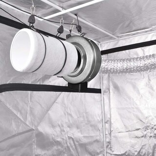 Foto 6 | Filtro De Aire Y Carbono Ipower De 4 Pulgadas Para Carpa De Cultivo De Plantas De Interior - Venta Internacional.
