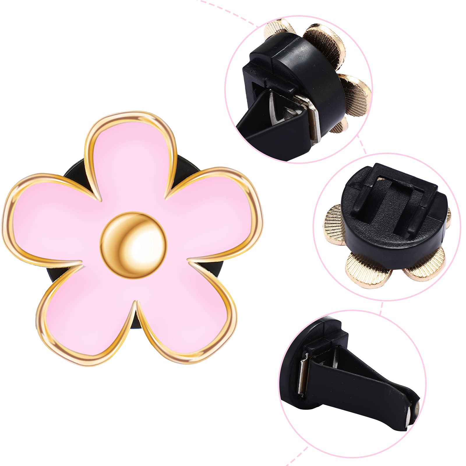 Foto 3 | Ambientador De Coche Frienda Daisy Flower, 6 Unidades, Clip De Ventilación - Venta Internacional.