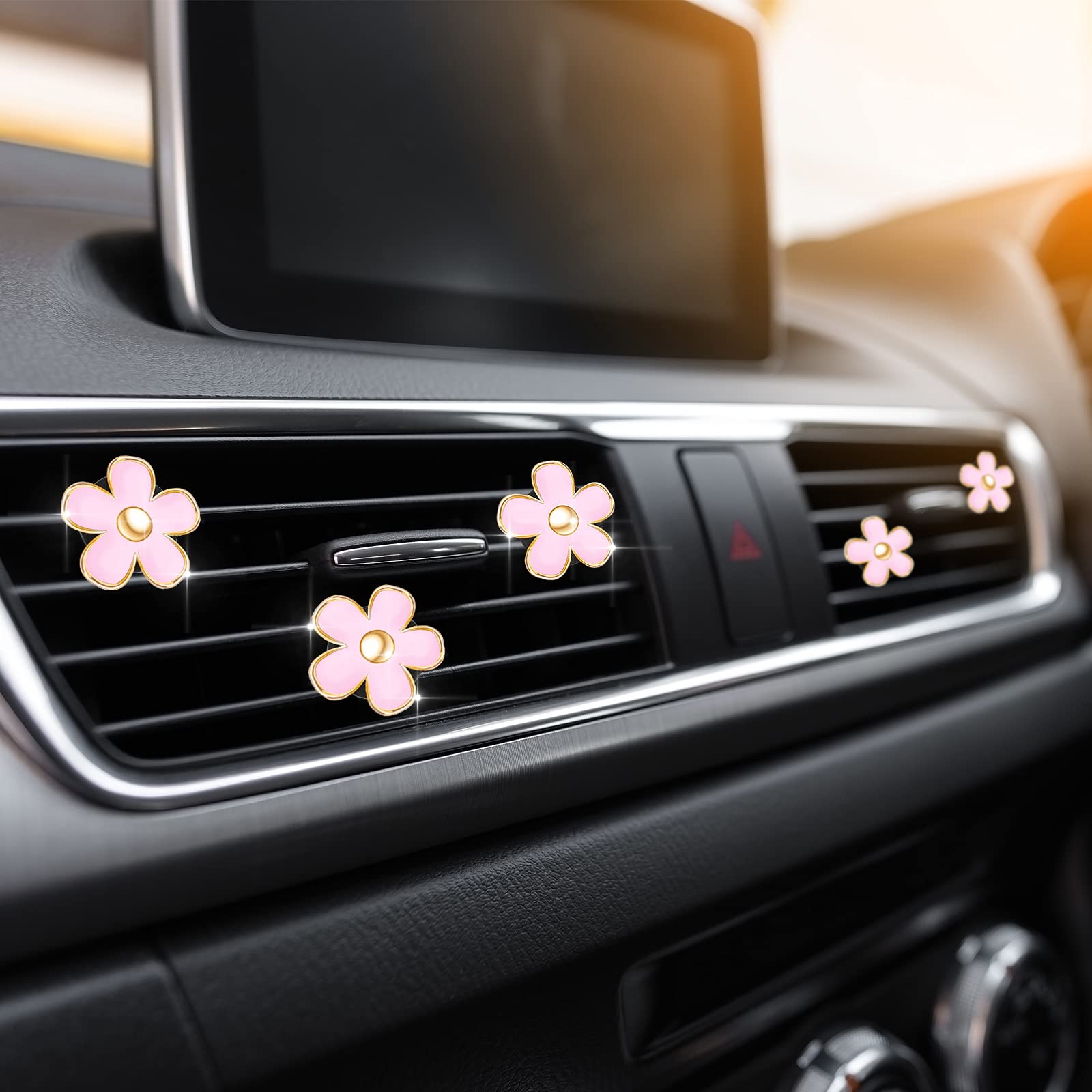 Foto 5 | Ambientador De Coche Frienda Daisy Flower, 6 Unidades, Clip De Ventilación - Venta Internacional.