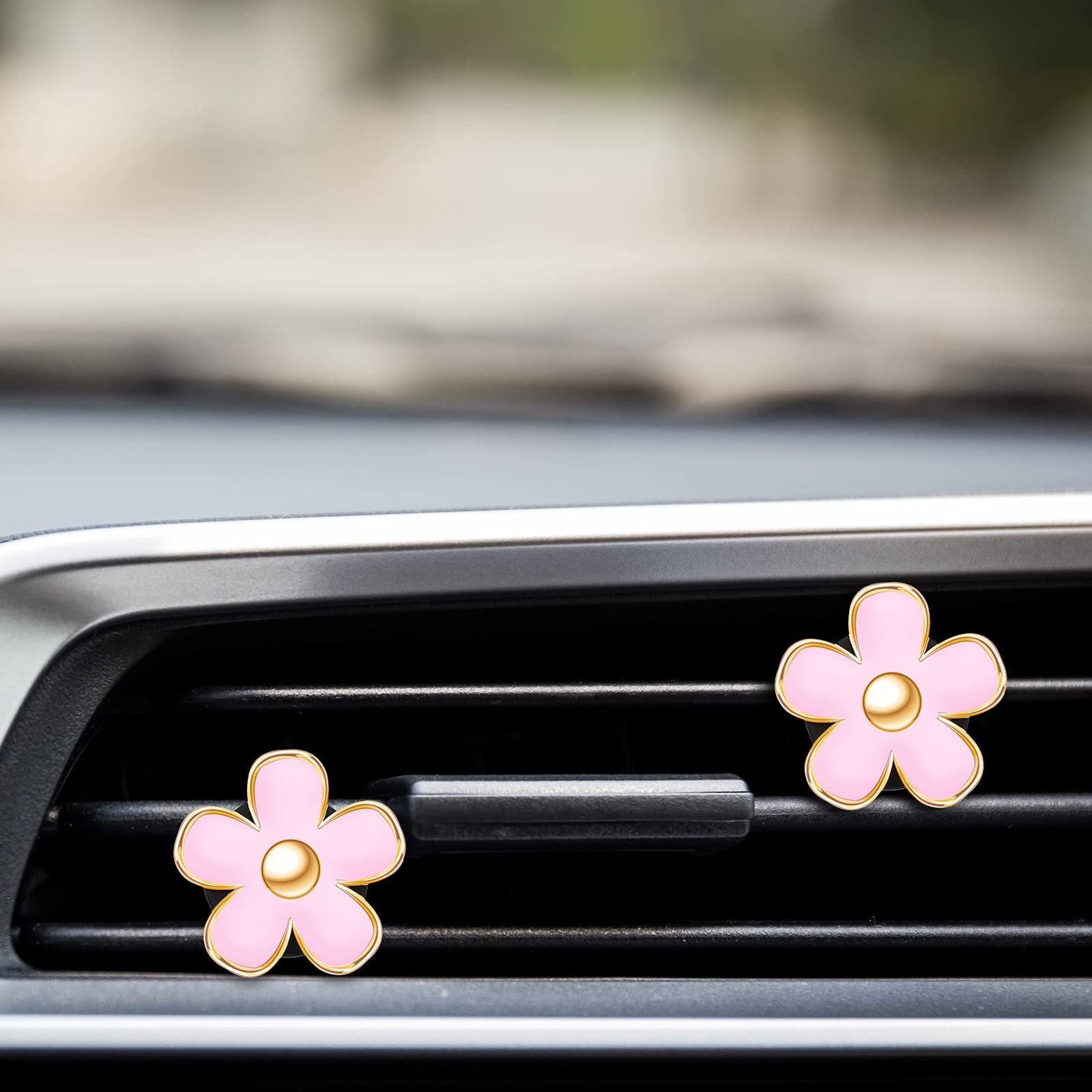 Foto 6 | Ambientador De Coche Frienda Daisy Flower, 6 Unidades, Clip De Ventilación - Venta Internacional.