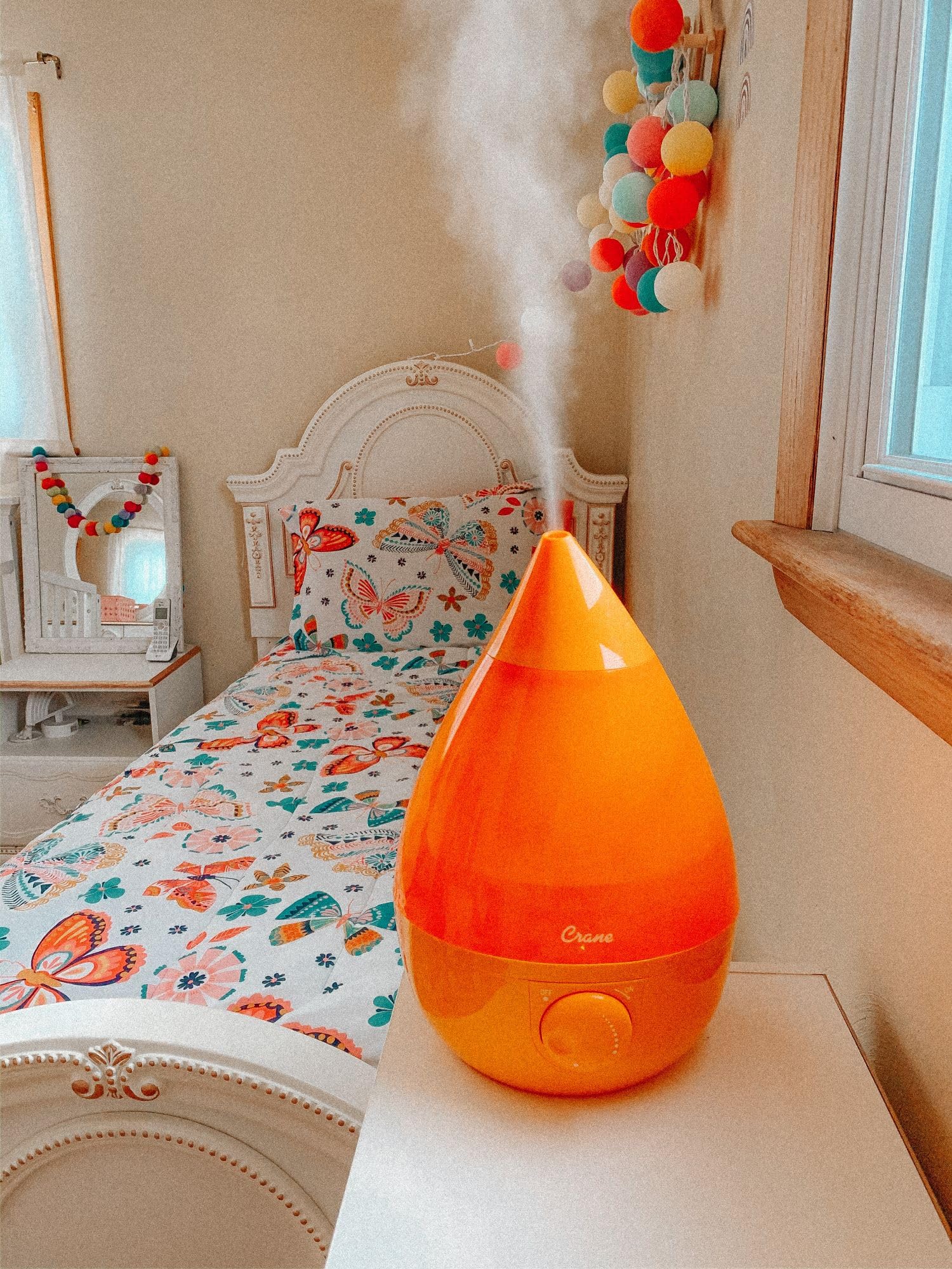 Foto 8 pulgar | Humidificador Ultrasónico Cool Mist De 3,8 Litros Para Dormitorio, Color Naranja - Venta Internacional.