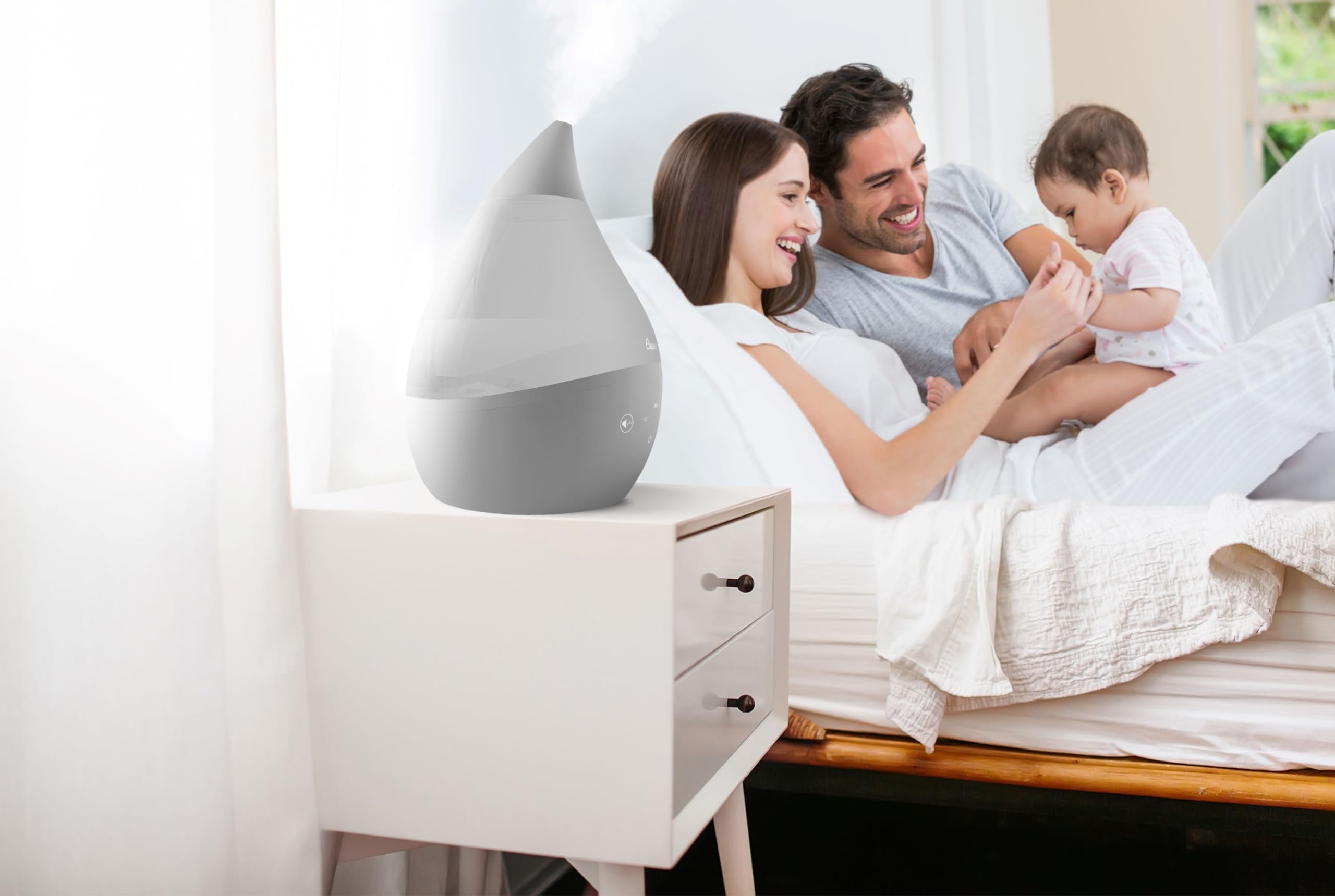 Foto 8 pulgar | Humidificador Ultrasónico Crane Cool Mist 4 En 1 De 3,8 L Para Habitaciones Grandes - Venta Internacional.