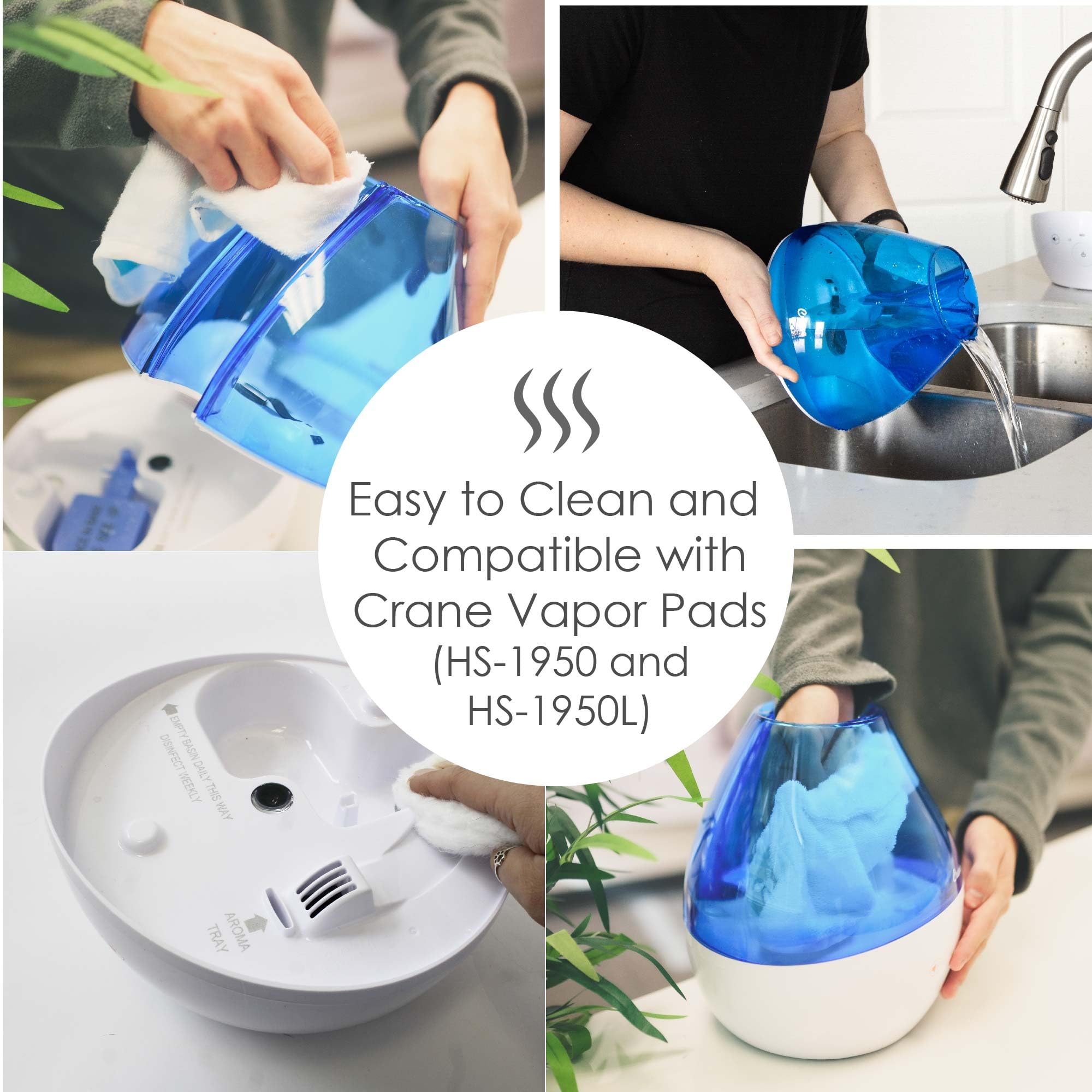 Foto 7 pulgar | Humidificador Ultrasónico Crane Cool Mist 4 En 1 De 3,8 L Para Habitaciones Grandes - Venta Internacional.