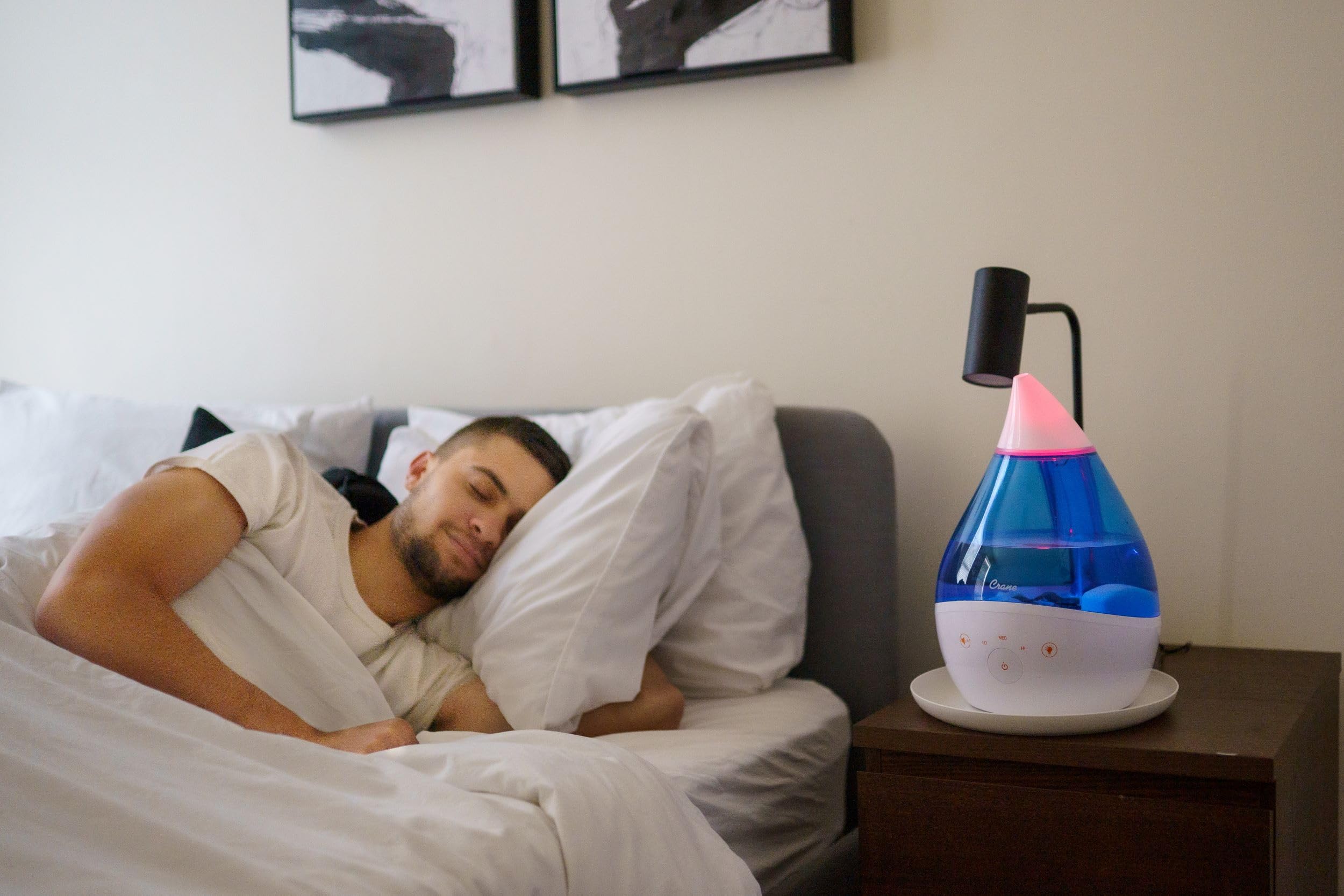 Foto 8 pulgar | Humidificador Ultrasónico Crane Cool Mist 4 En 1 De 3,8 L Para Habitaciones Grandes - Venta Internacional.