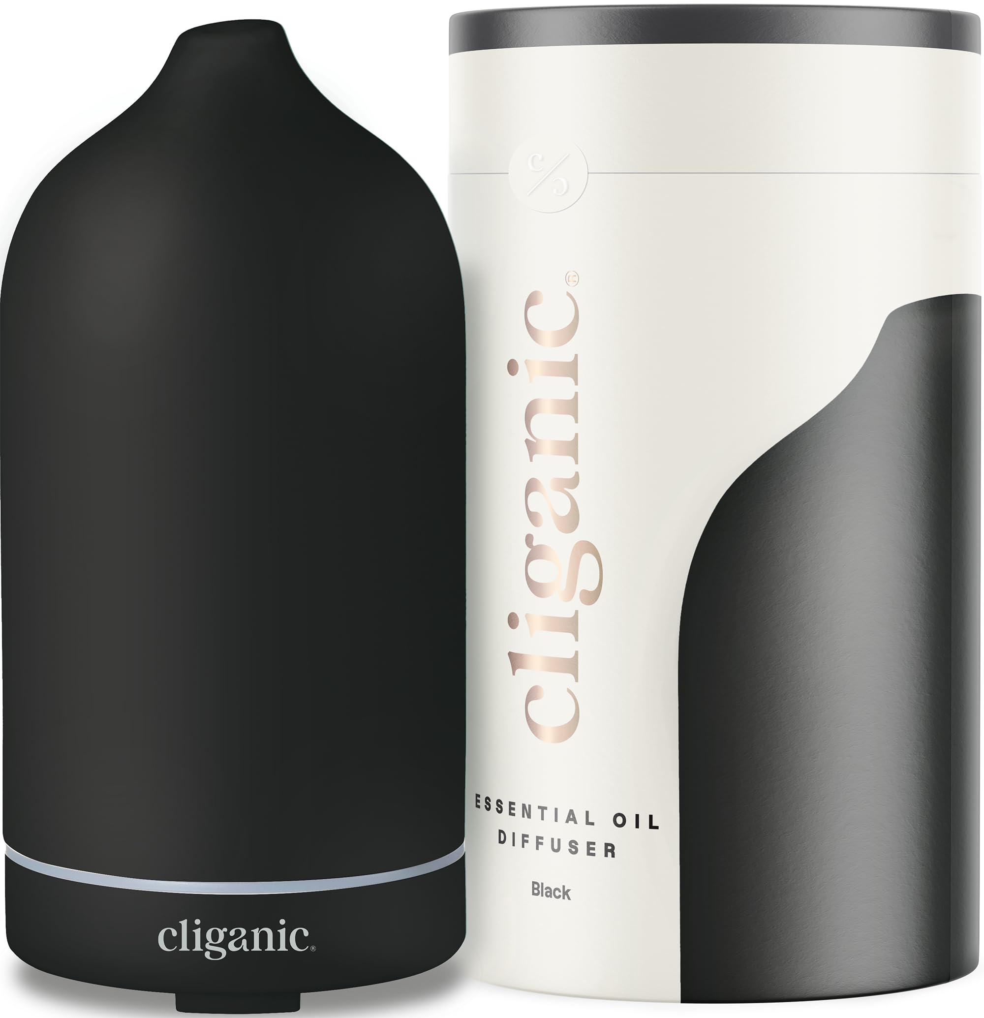 Foto 2 pulgar | Difusor De Cerámica Cliganic Ultrasónico De 100 Ml Para Aceites Esenciales - Venta Internacional.