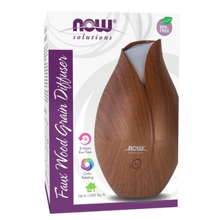 Foto 1 | Difusor De Aceite De Aromaterapia Now Foods, Ultrasónico, Madera Sintética - Venta Internacional.