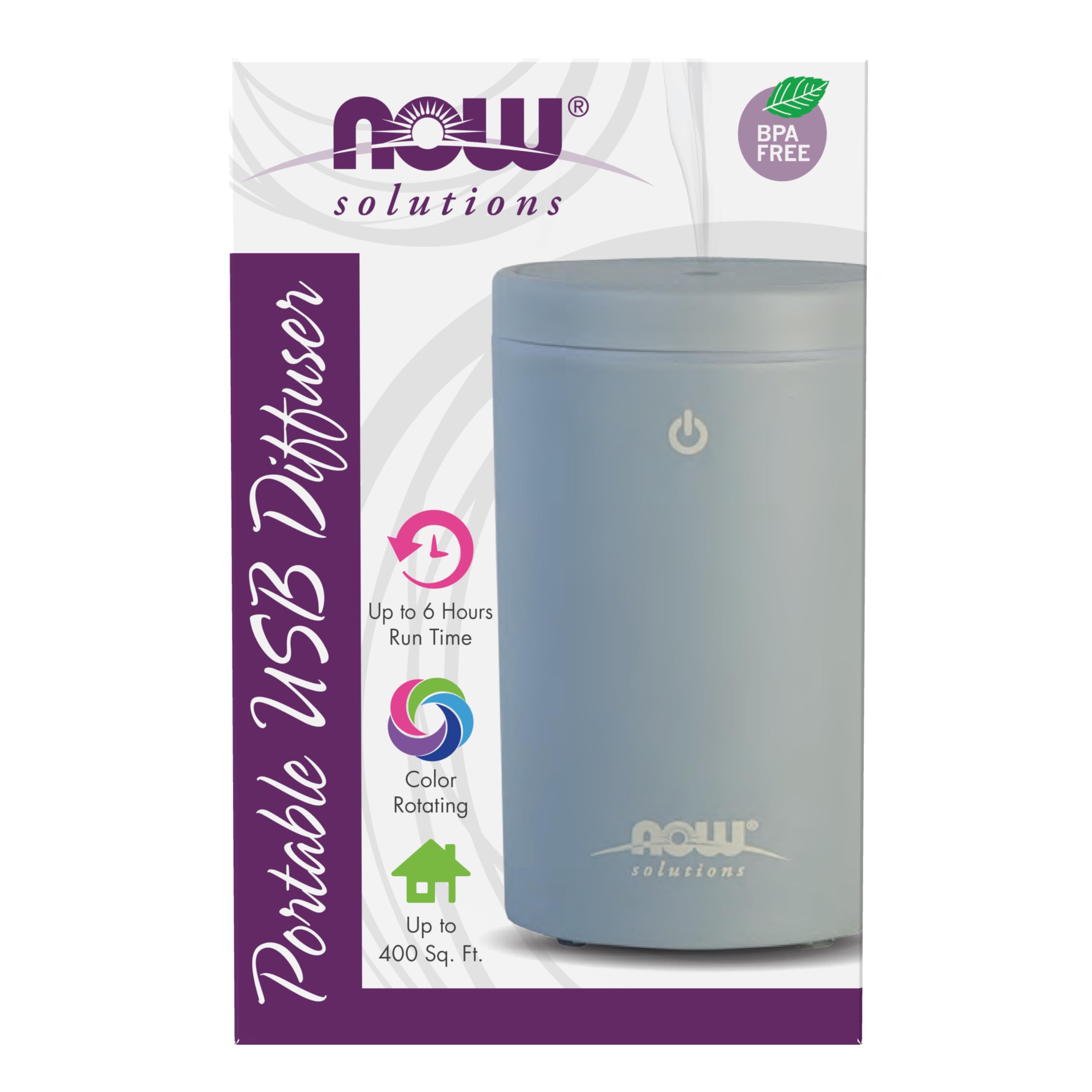 Foto 1 | Difusor De Aceite De Aromaterapia Now Foods Portátil Usb Ultrasónico - Venta Internacional.
