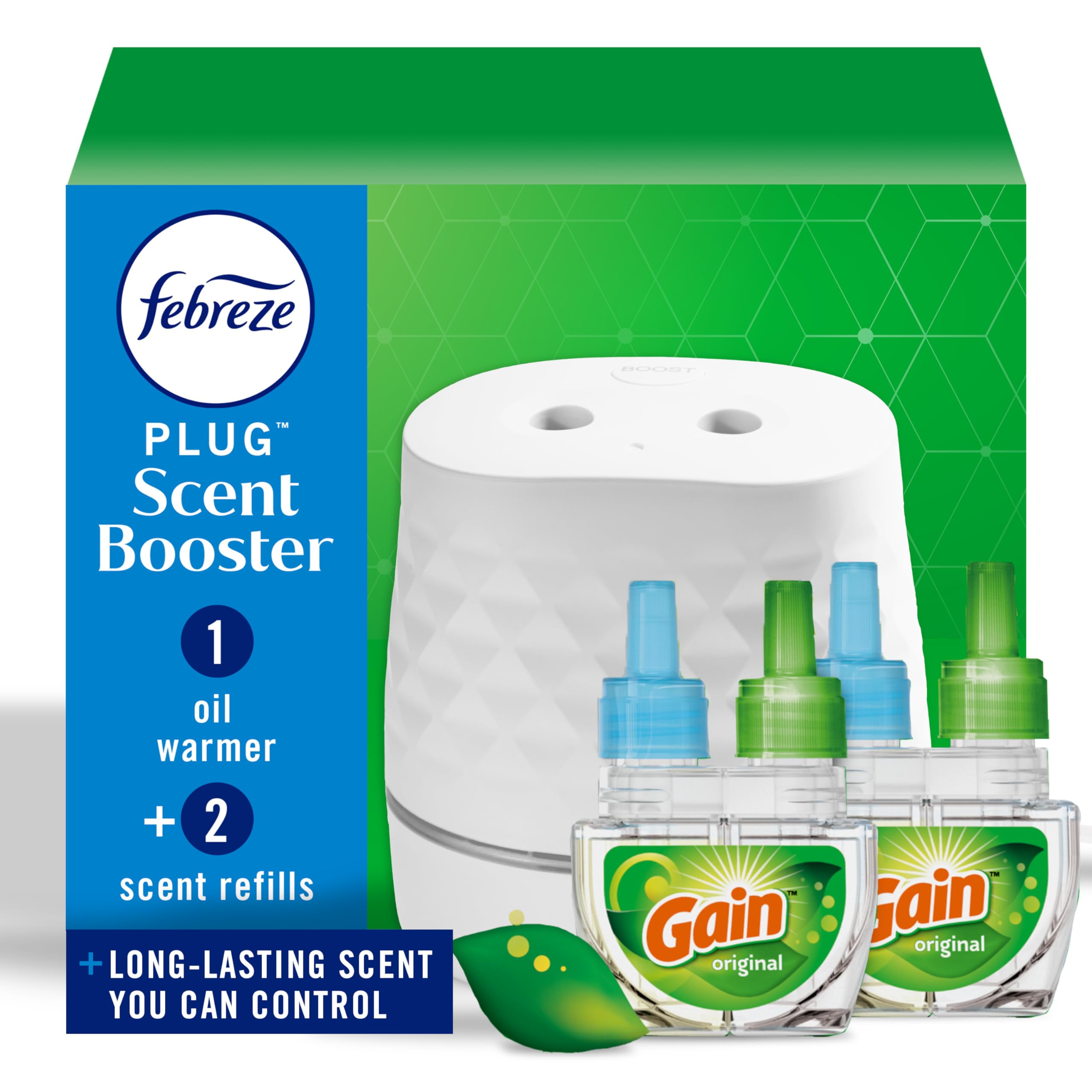Foto 2 pulgar | Ambientador Febreze Plug Scent Booster Con 2 Recambios - Venta Internacional.