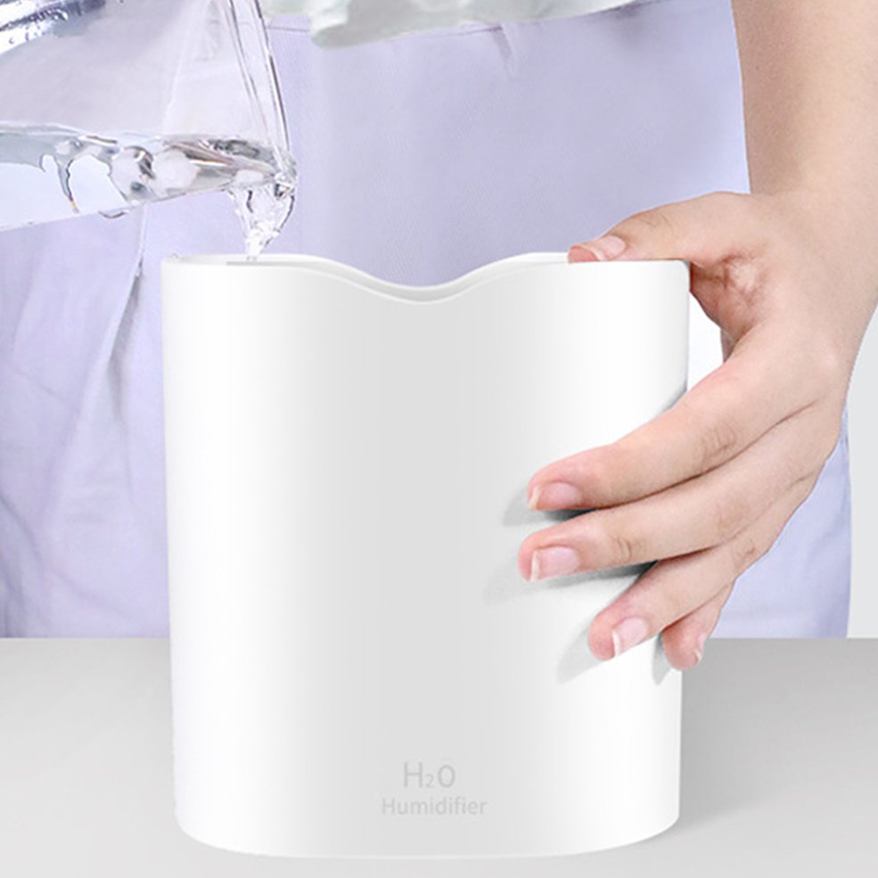 Foto 3 pulgar | Humidificador Genérica De Gran Capacidad 2000 Ml Dual Jet Silent White - Venta Internacional.