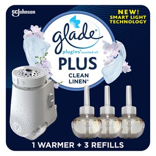 Foto 1 | Kit De Inicio Para Ambientadores Glade Plugins Plus Clean Linen - Venta Internacional.