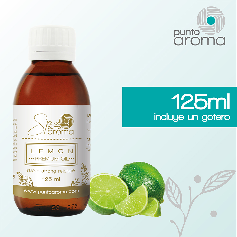 Foto 4 pulgar | Aceite Esencial, Ideal para Difusor Humificador Sahumerio - Punto Aroma - Frasco de 125 ml - Limón