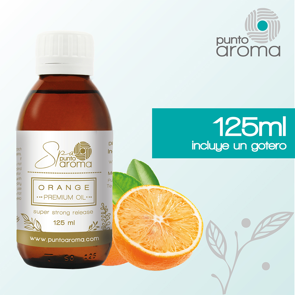 Foto 4 pulgar | Aceite Esencial, Ideal para Difusor Humificador Sahumerio - Punto Aroma - Frasco de 125 ml - Naranja Refrescante