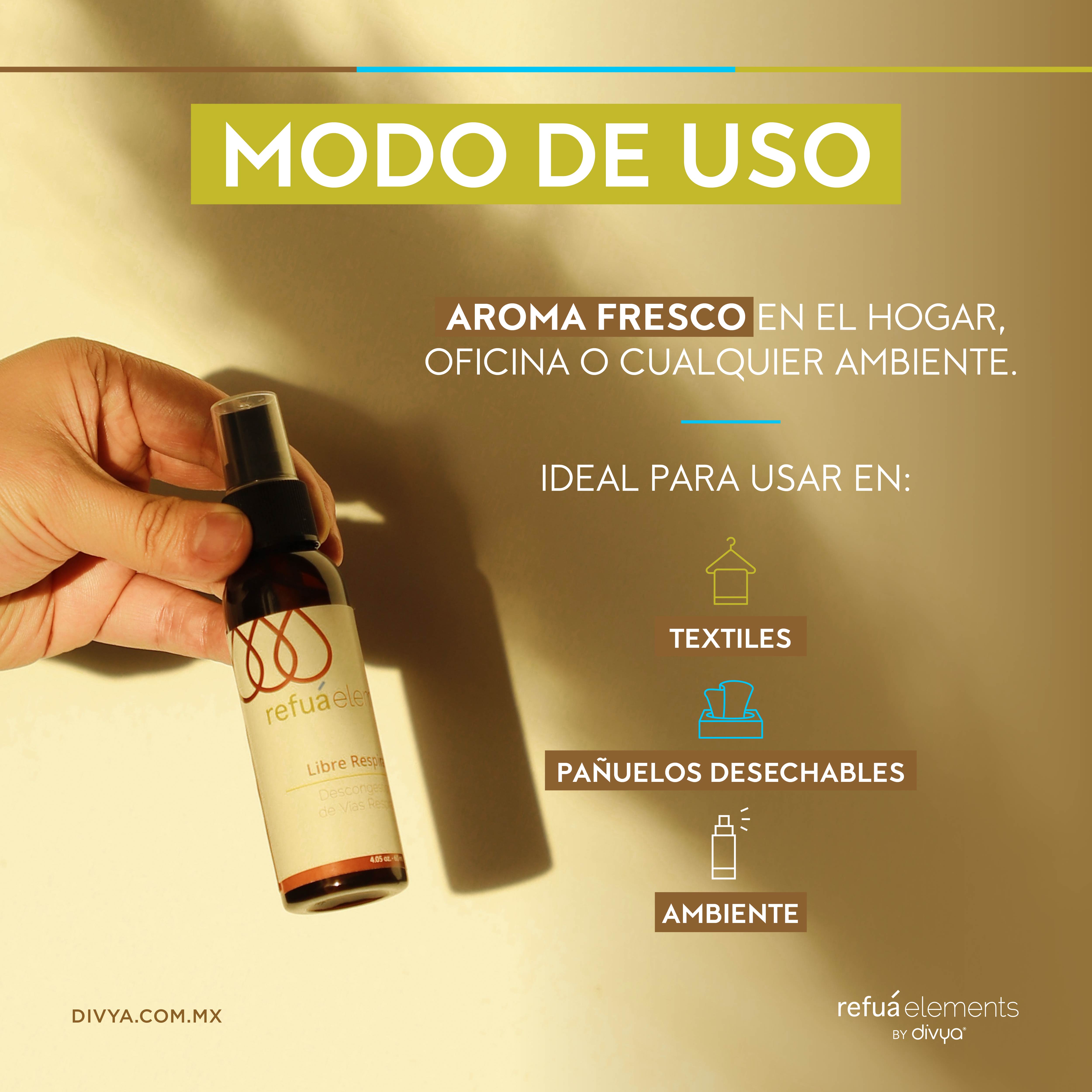 Foto 4 pulgar | Aceite Esencial Aromaterapia Divya Libre Respiración Spray