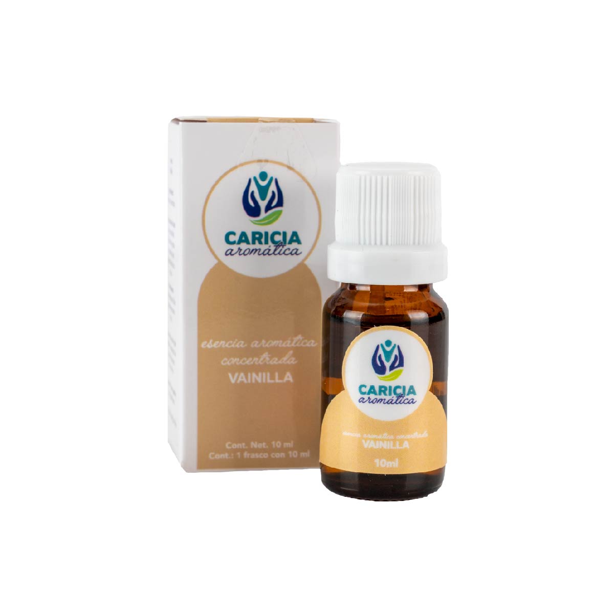 Caricia Aromática Aceite Puro De Vainilla 10ml