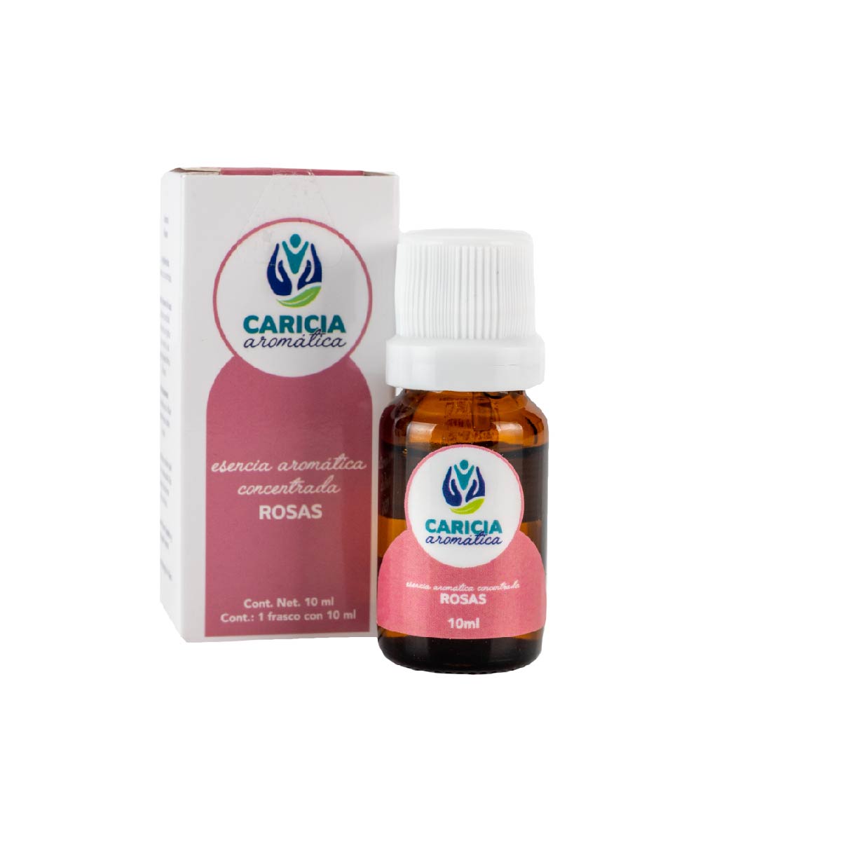 Caricia Aromática Aceite Puro De Rosas 10ml