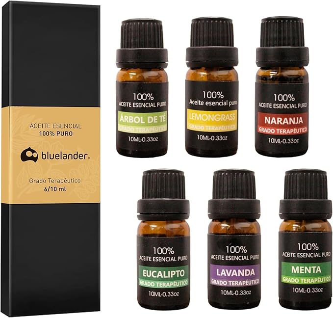 Aceites Esenciales Bluelander 6 Piezas 10 Ml