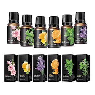 Foto 1 | Set de 8 Esencias Aromáticas Naturales para Aromaterapia