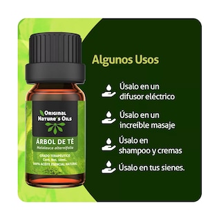 Foto 3 | Kit de 5 Aceites Esenciales Naturales para Aromaterapia y Difusor