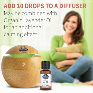 Foto 3 | Aceite Esencial Garden Of Life Geranium, 15 Ml, 100% Orgánico - Venta Internacional.