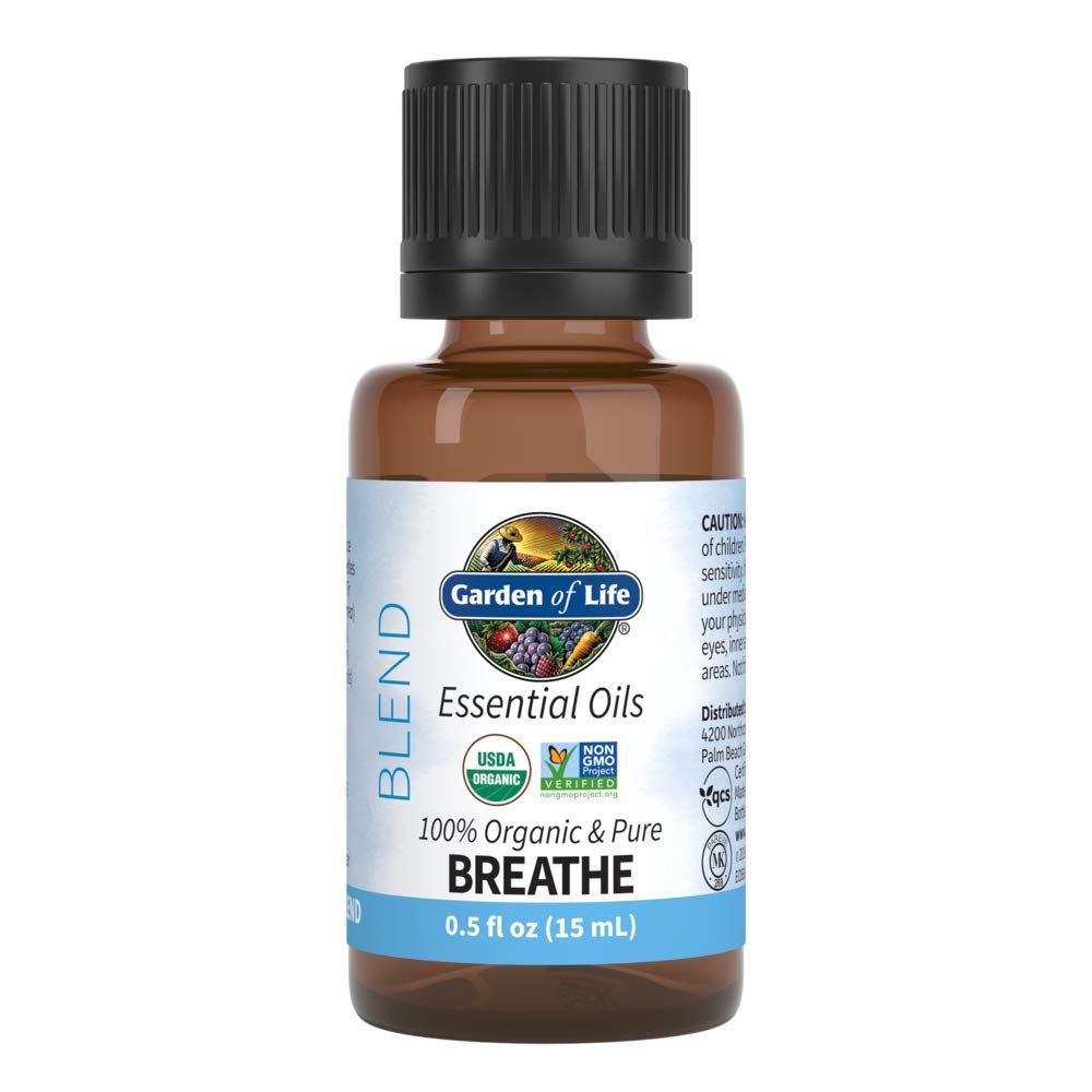 Foto 2 pulgar | Mezcla De Aceites Esenciales Garden Of Life Breathe, 15 Ml, 100% Orgánicos - Venta Internacional.