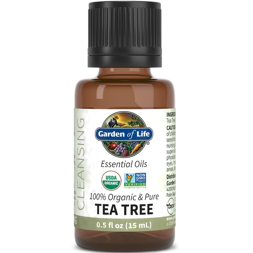 Aceite Esencial Garden Of Life Tea Tree 15 Ml Usda Organic - Venta Internacional.