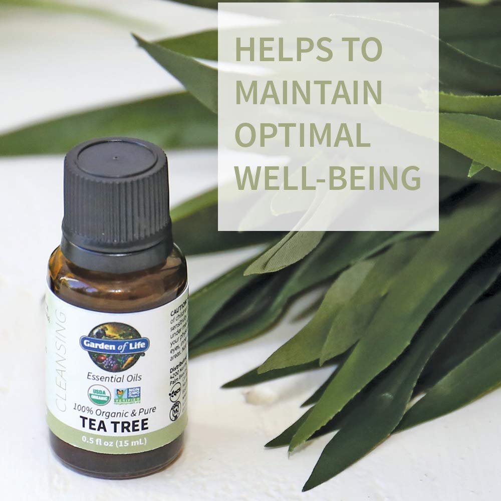 Foto 5 pulgar | Aceite Esencial Garden Of Life Tea Tree 15 Ml Usda Organic - Venta Internacional.