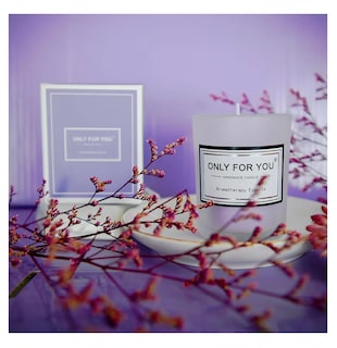 Foto 4 | Vela Aromática Repelente Cesta De Regalo Relajante Violeta