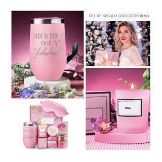 Foto 2 | Vela Aromática Repelente Cesta de Regalo Relajante Rosa