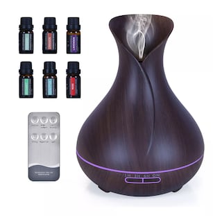 Foto 1 | Difusor de Aceite Esencial Humidificador Ultrasónico 500 ml Chocolate