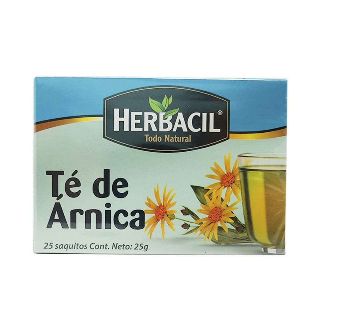 Bolsitas De Té Herbacil Arnica 25 Unidades 25ml - Venta Internacional.