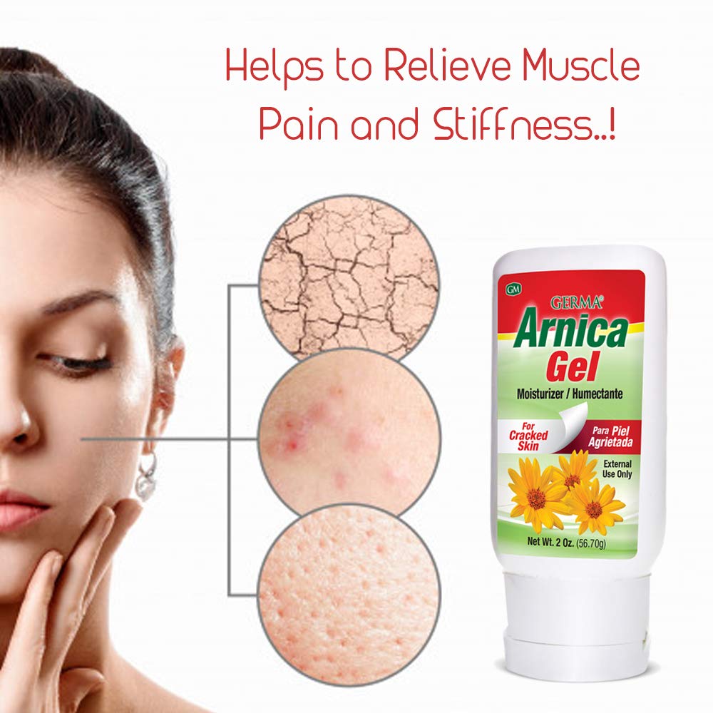 Foto 6 pulgar | Gel Germa Arnica, Hidratante Tópico Natural, Analgésico, 60 Ml - Venta Internacional.