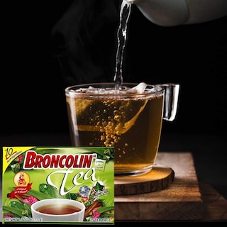 Foto 5 | Té De Hierbas Broncolin Para Aliviar La Gripe, 25 Bolsas, 39 Ml, Eucalipto - Venta Internacional.